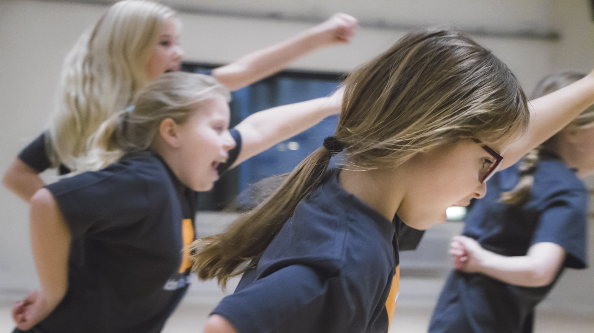 Der er fuld fart på, når I danser.