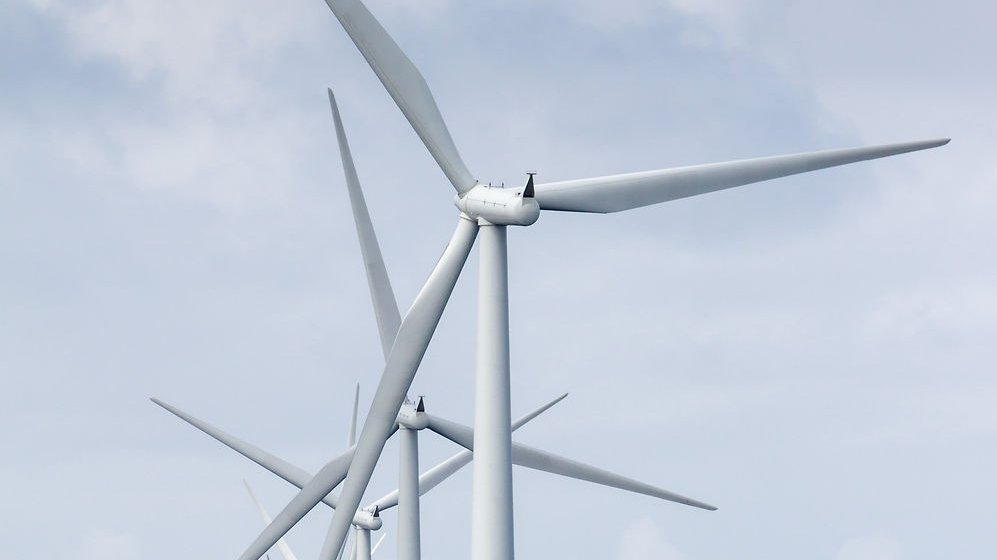 Windmills provide renewable energy.